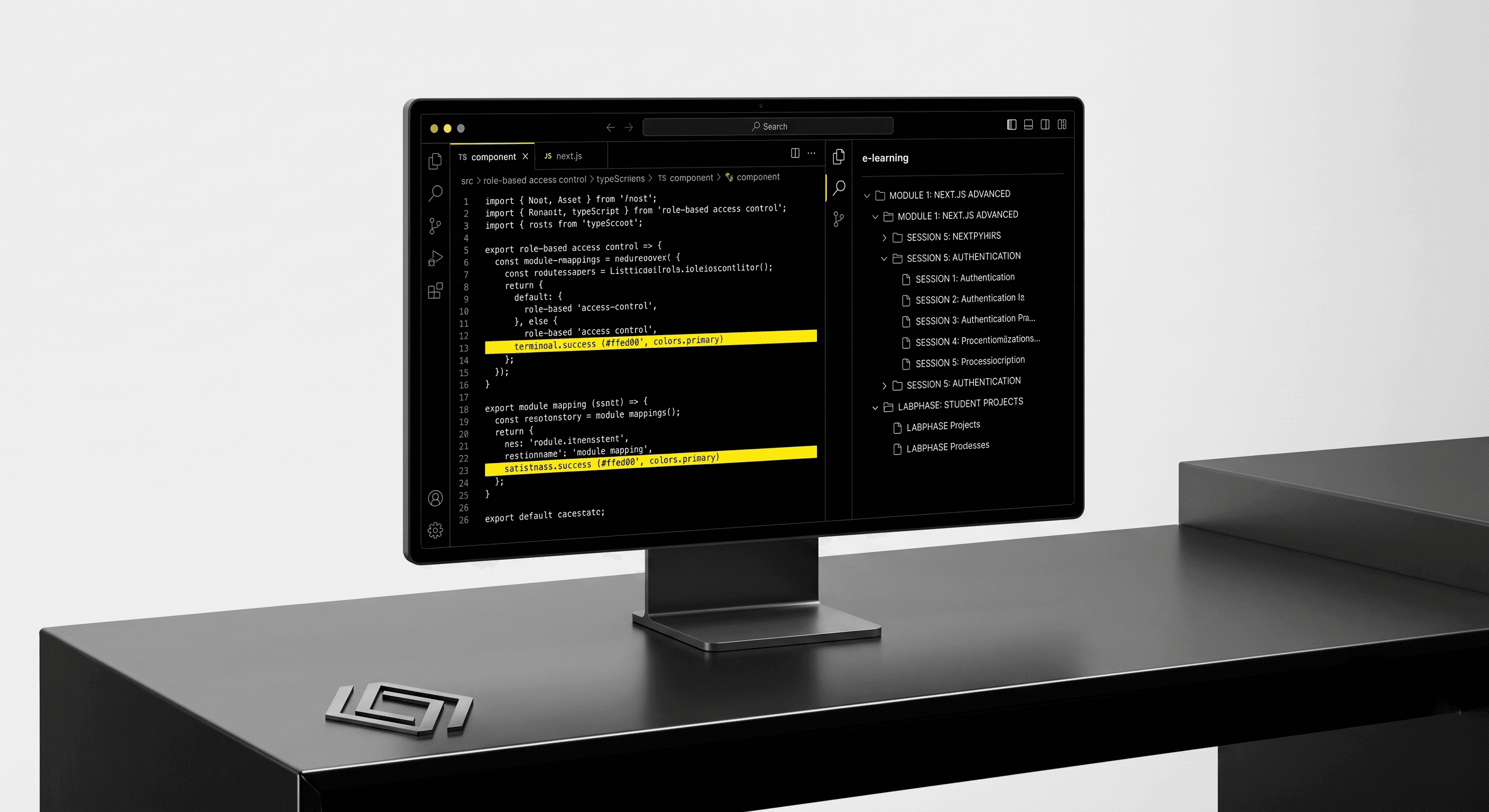 Platform workspace UI