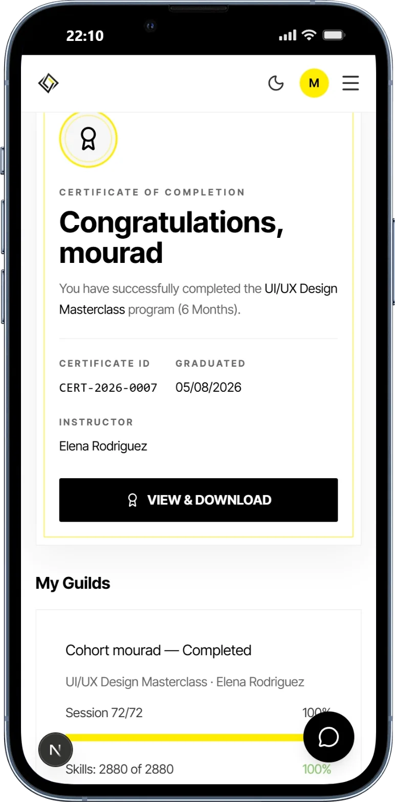 e-learning-msc mobile platform